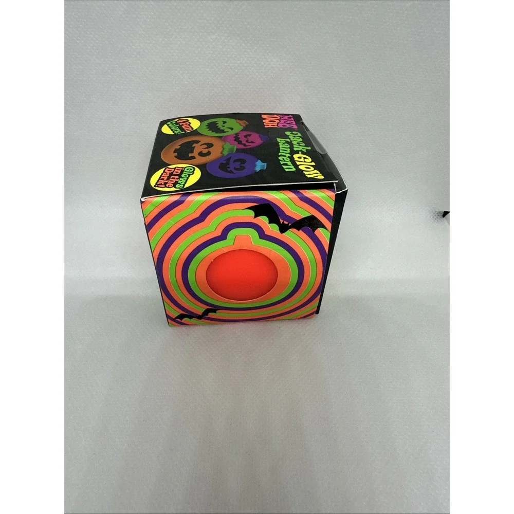NEE DOH Jack-Glow Lantern~ New! Orange 